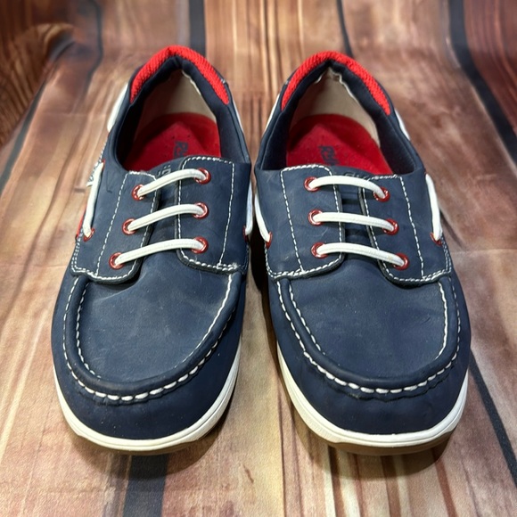 Ryka Shoes - Ryka Boat Shoe Red White Blue Size 9W